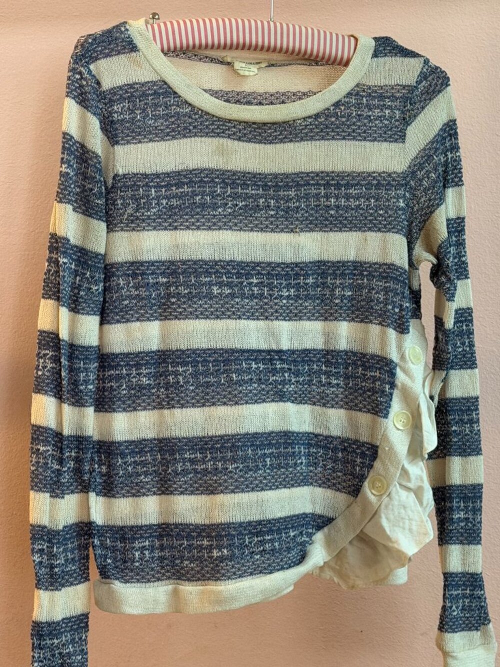 Nautical Woven Long-Sleeve